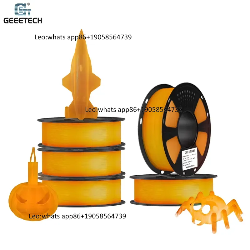 Pla Filament - 지이테크/ODM 야광 오렌지 PLA 3D 프린터