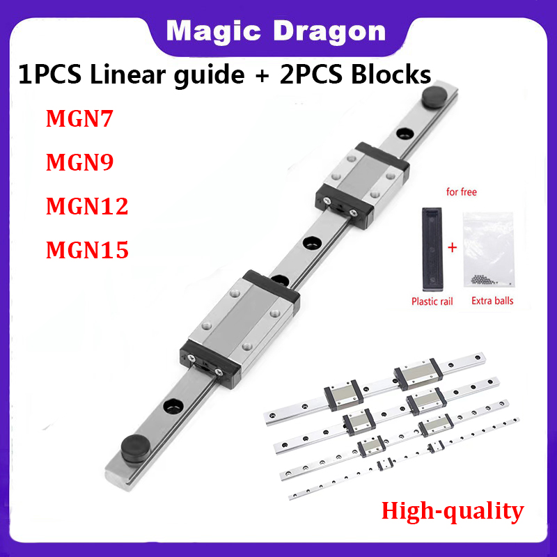 Linear Rail Mgn12H Set - MGN7 MGN12 MGN15 MGN9 L 100-800mm