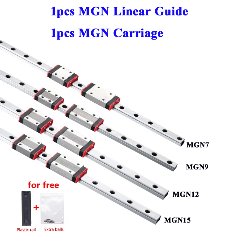 Linear Rail Mgn12H Set - 미니어처 선형 레일 슬라이드, MGN 선형