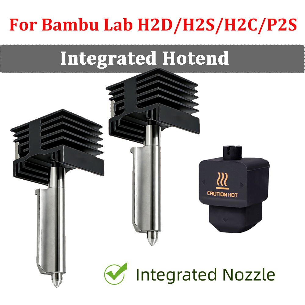 Hotend 0.4Mm - 밤부랩 P2S H2S H2C용 새로운 통합형