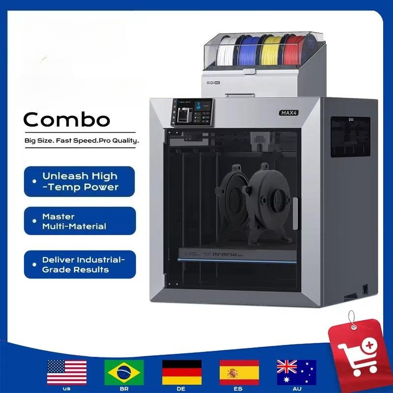2026년, QIDI MAX4 콤보 코어XY 3D 프린 - 3D Printer 리뷰 및 가격
