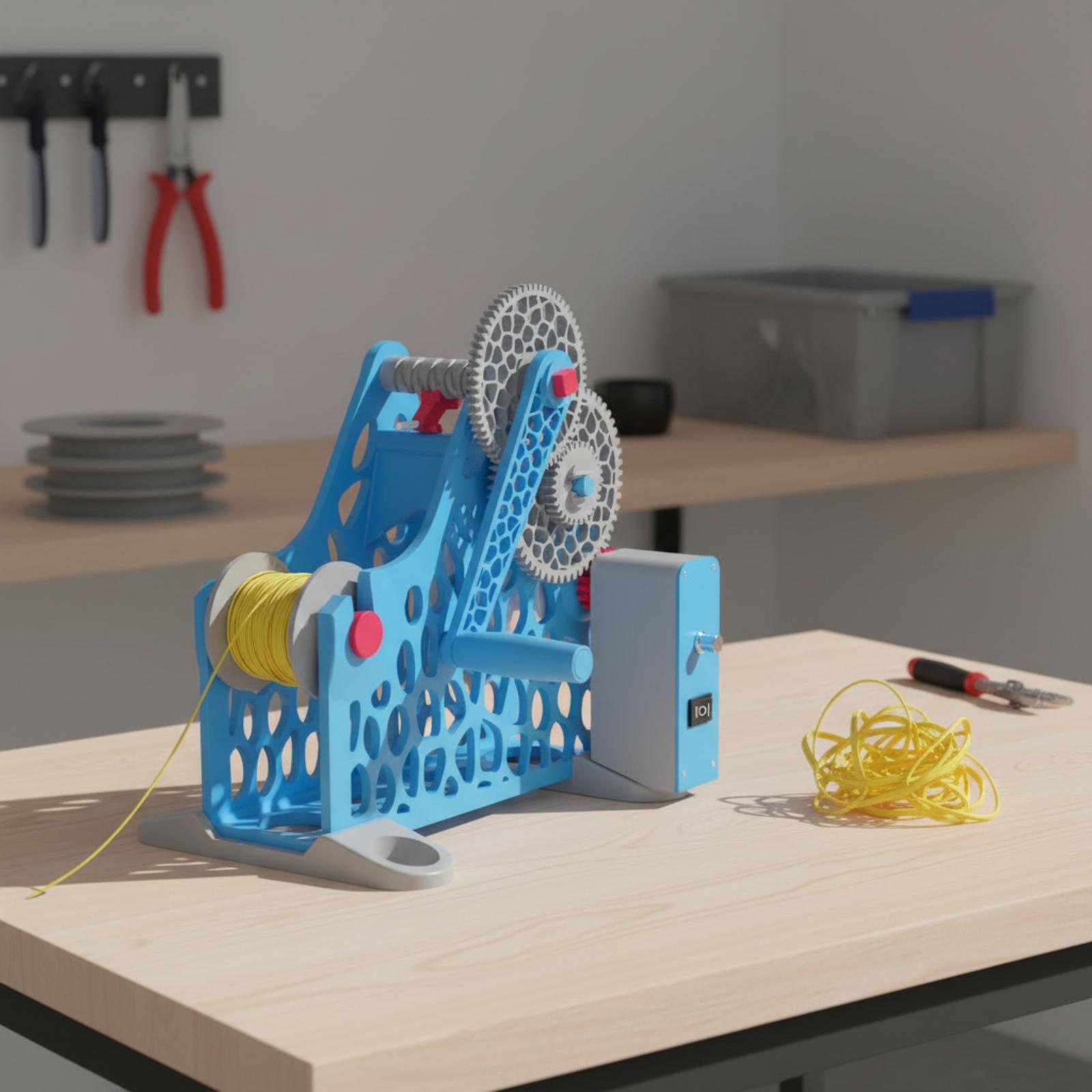 3D 프린팅 필라멘트 감기 기계, 스풀 재사용용, PL - Pla Filament 리뷰 및 가격