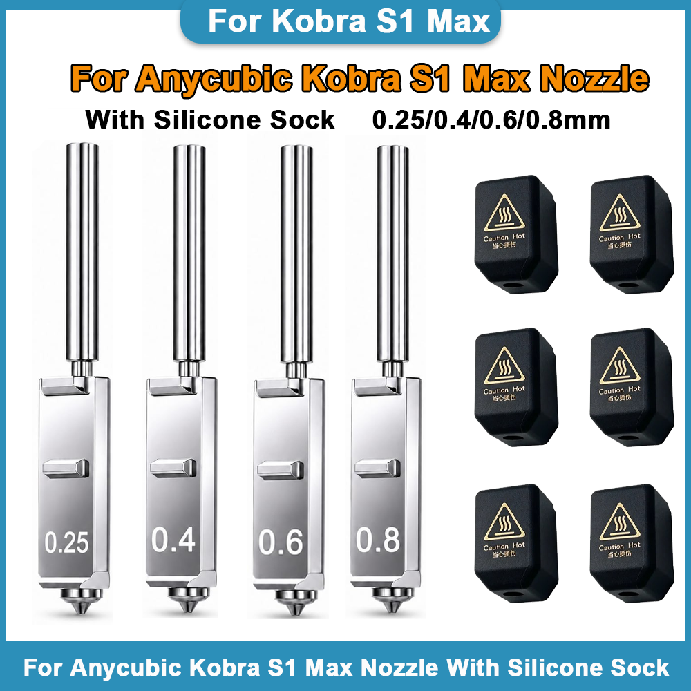 Anycubic Kobra S1 Max용 강화강철 노즐 - Hotend 0.4Mm 리뷰 및 가격