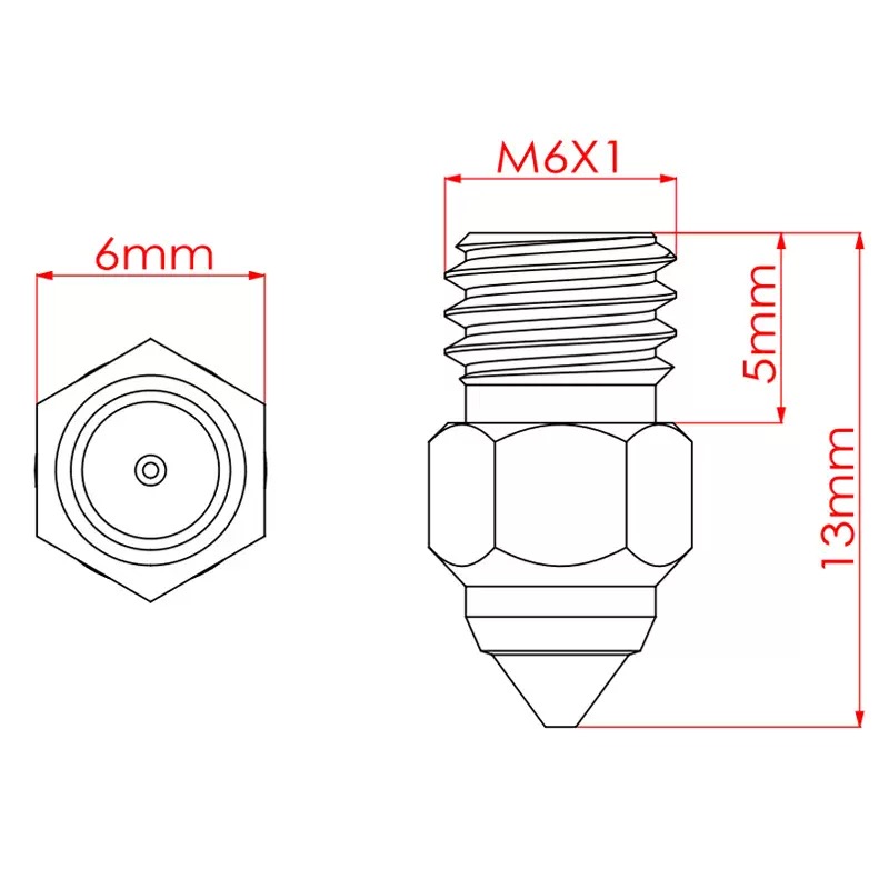 고품질 CR-6SE Ender-3 V2 S1 Pro S - Printer Nozzle 리뷰 및 가격