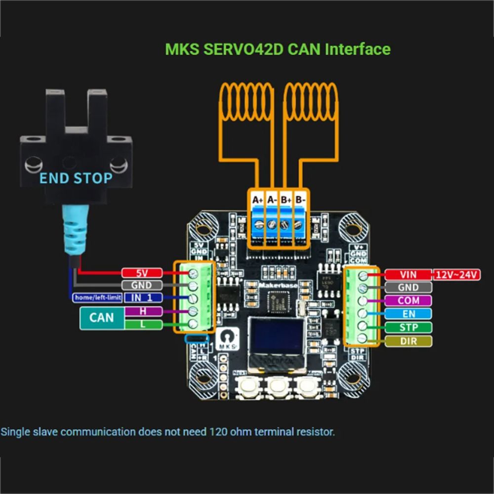 [AC18 디지털]/SERVO42D 40 CAN MT  - Closed Loop Stepper Motor Nema 17 리뷰 및 가격