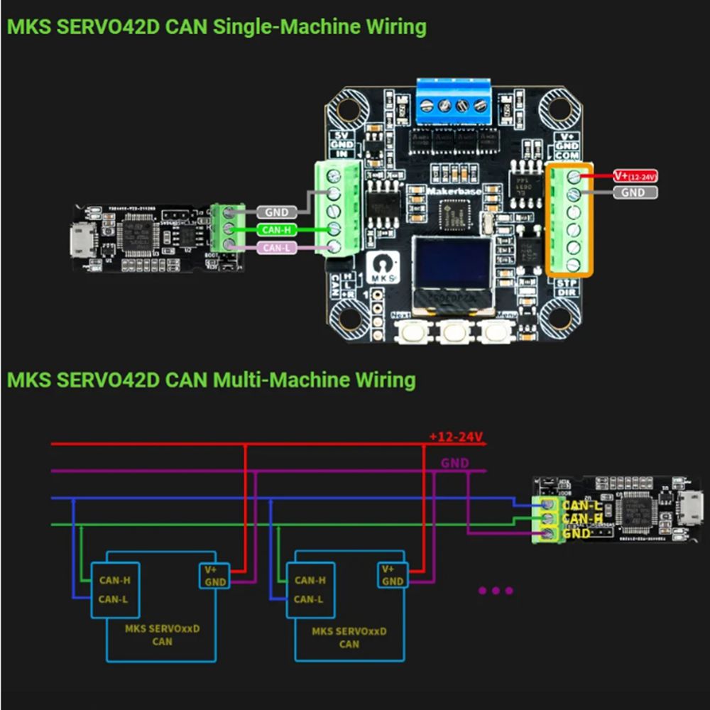 [AC18 디지털]/SERVO42D 40 CAN MT  - Closed Loop Stepper Motor Nema 17 리뷰 및 가격