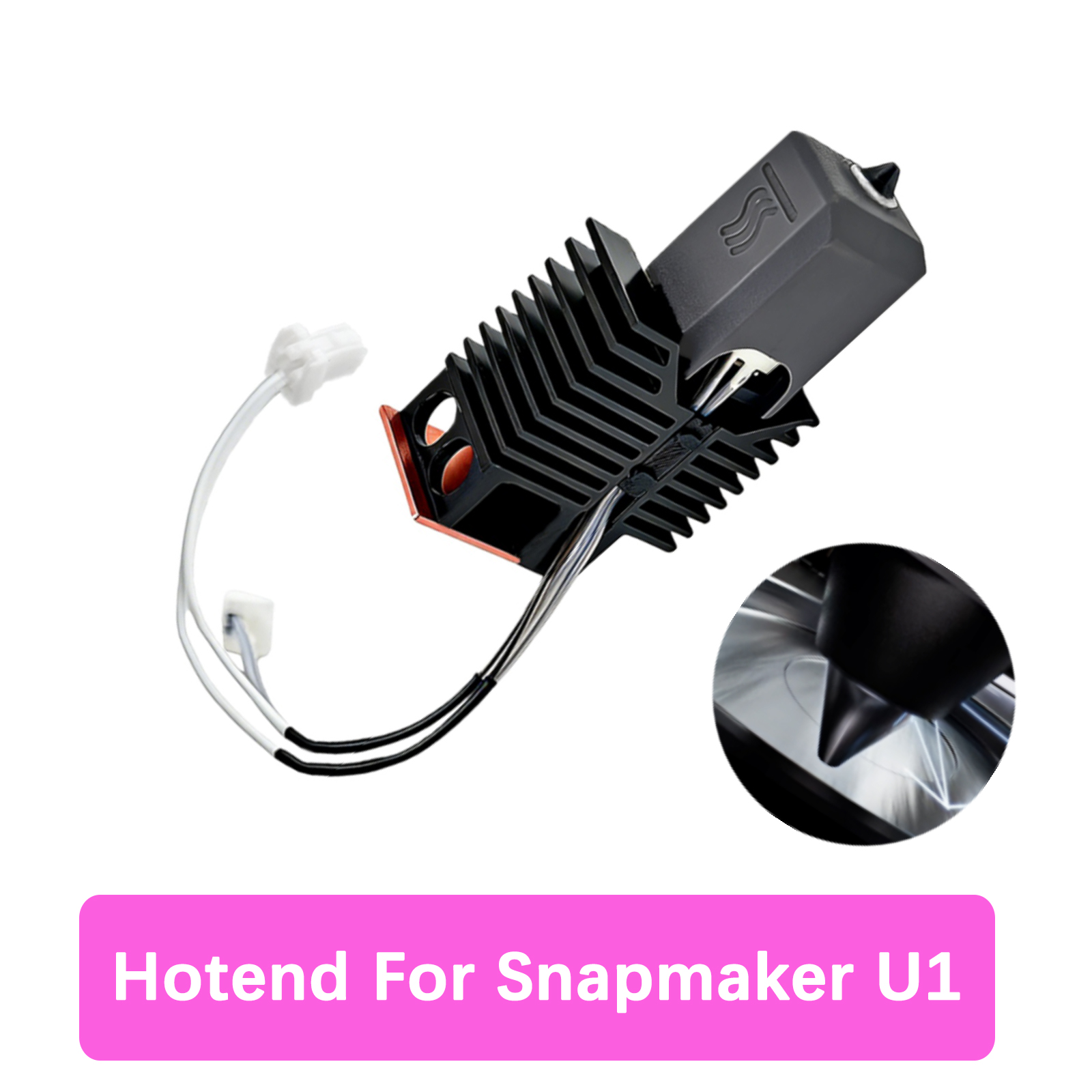 스냅메이커 U1용 고유량 핫엔드, 24V 48W 세라믹 - High Flow Ceramic Hotend 리뷰 및 가격