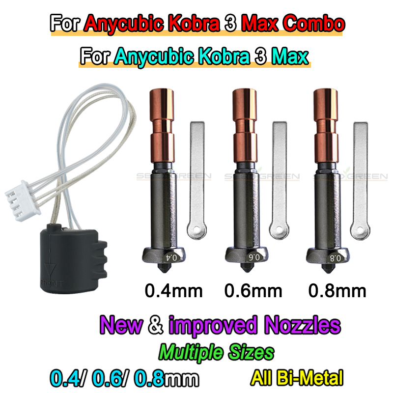Anycubic Kobra 3 Max 노즐 Hotend - Hotend 0.4Mm 리뷰 및 가격