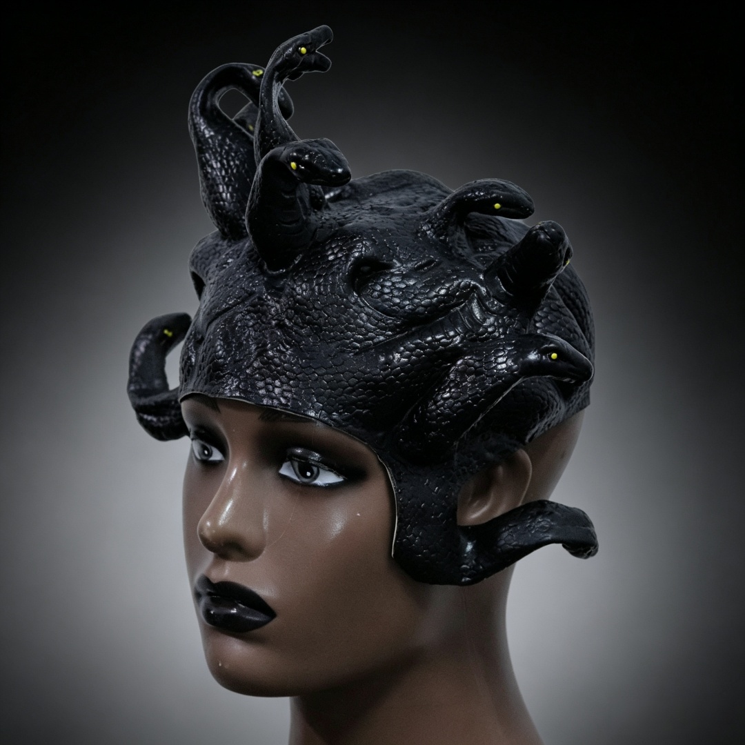 메두사 라텍스 가발 마스크, 공포스러운 뱀 괴물 코스프 - Cobra Extruder 리뷰 및 가격