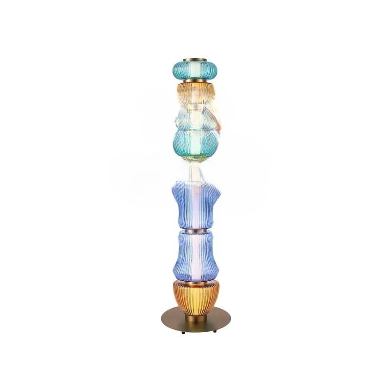 현대적이고 심플한 디자인의 호박 모양 유리 테이블 램프 - Glass Bed 리뷰 및 가격