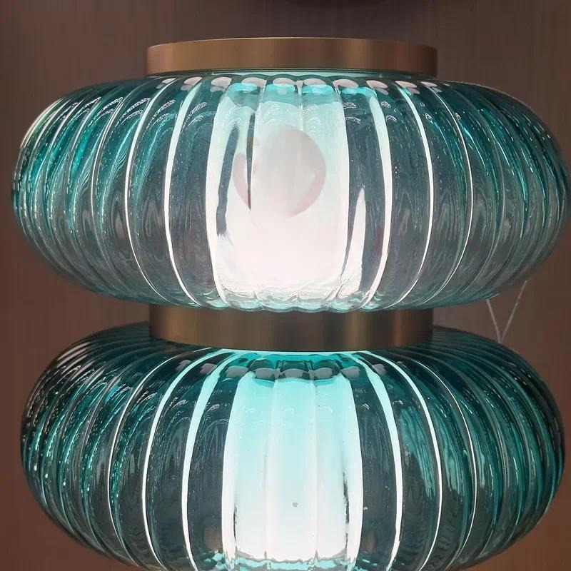 현대적이고 심플한 디자인의 호박 모양 유리 테이블 램프 - Glass Bed 리뷰 및 가격