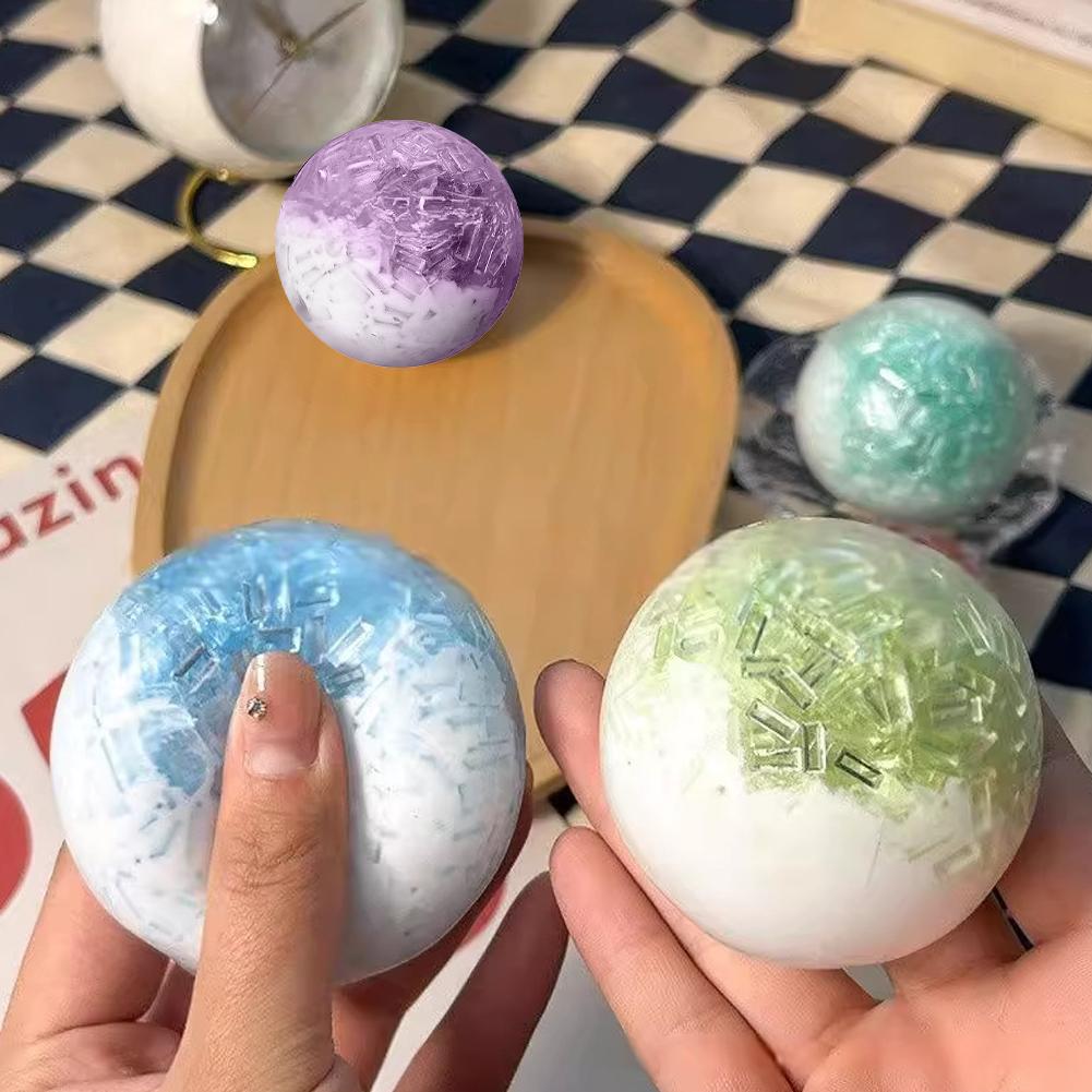 크러쉬드 크리스탈 아이스 스퀴즈 볼 부드러운 TPR 성 - Resin 리뷰 및 가격